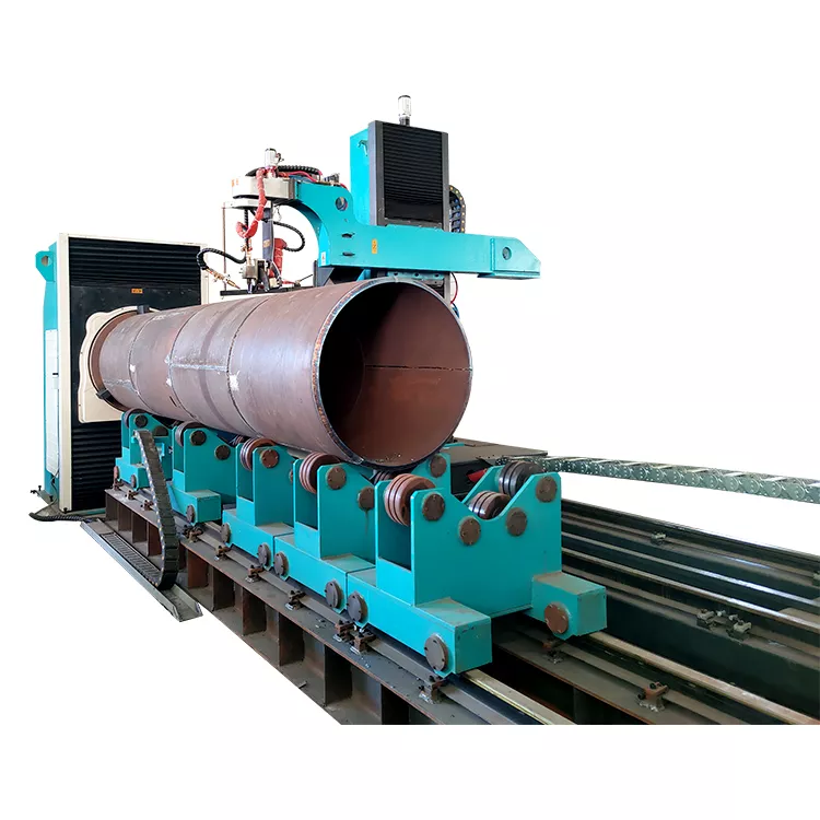 Roller bed type Pipe Cutting Machine